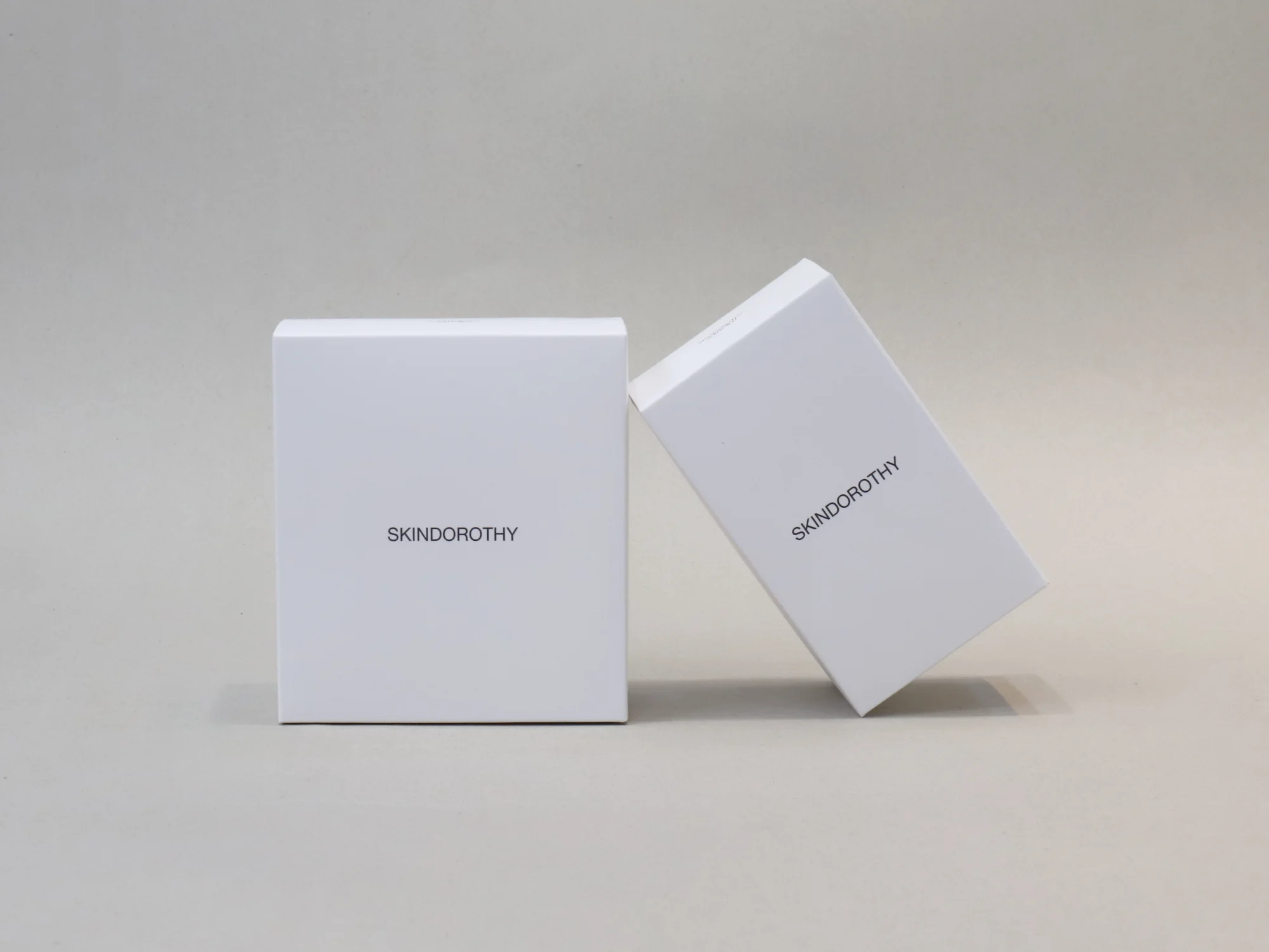 스킨도로시 세트 단상자 박스 제작 사례 - 방산포장