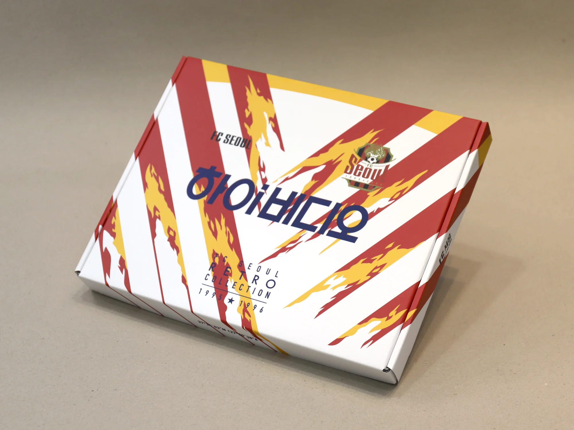 fc서울 하이비디오 g형박스 박스 제작 사례 - 방산포장