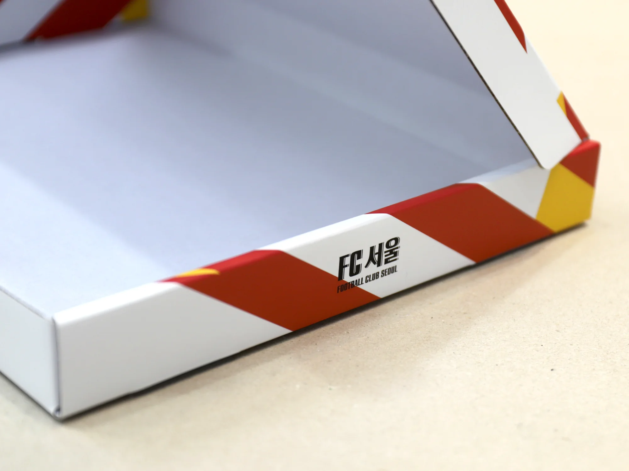 fc서울 하이비디오 g형박스 박스 제작 사례 - 방산포장