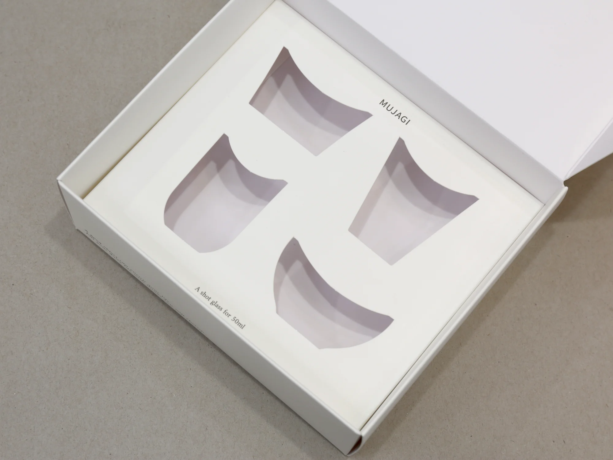 무자기 4종 잔세트 박스 박스 제작 사례 - 방산포장