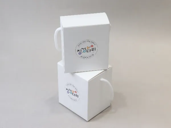 징검다리 드립백  손잡이 박스 박스 패키지 제작 - 방산포장 2