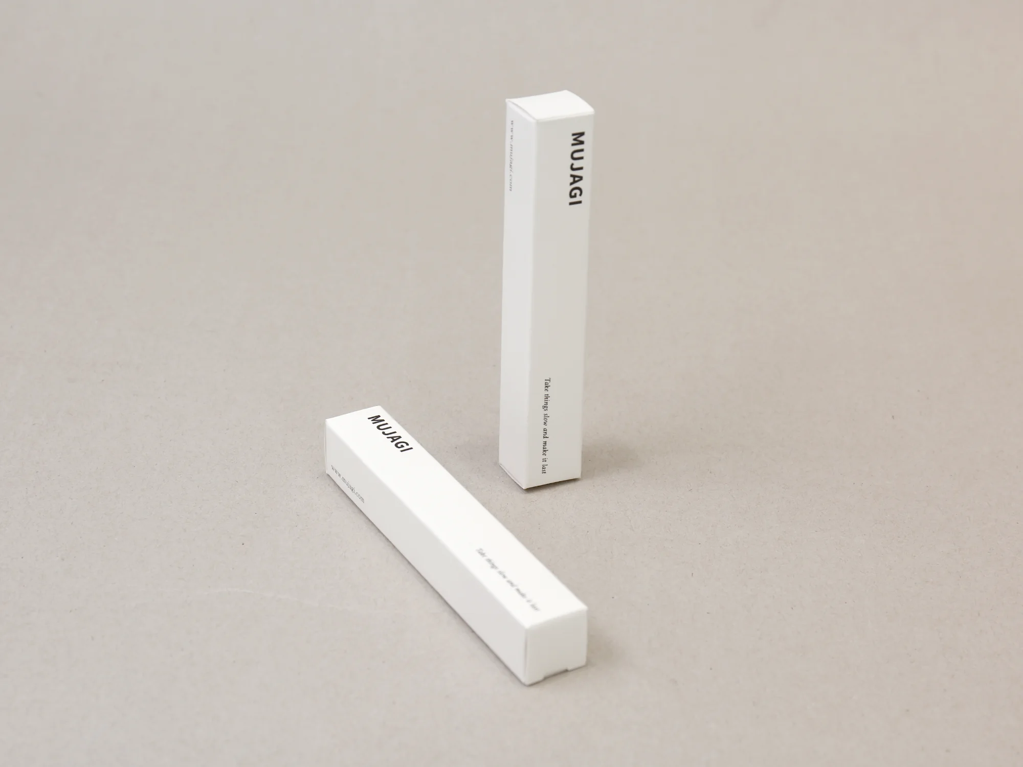 무자기 커트러리 미니 단상자 2종 박스 제작 사례 - 방산포장