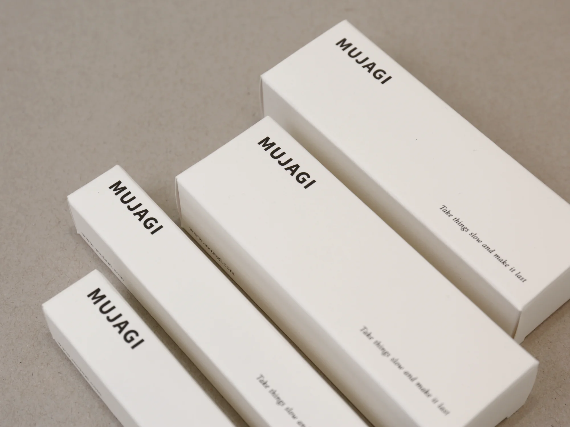 무자기 커트러리 미니 단상자 2종 박스 제작 사례 - 방산포장