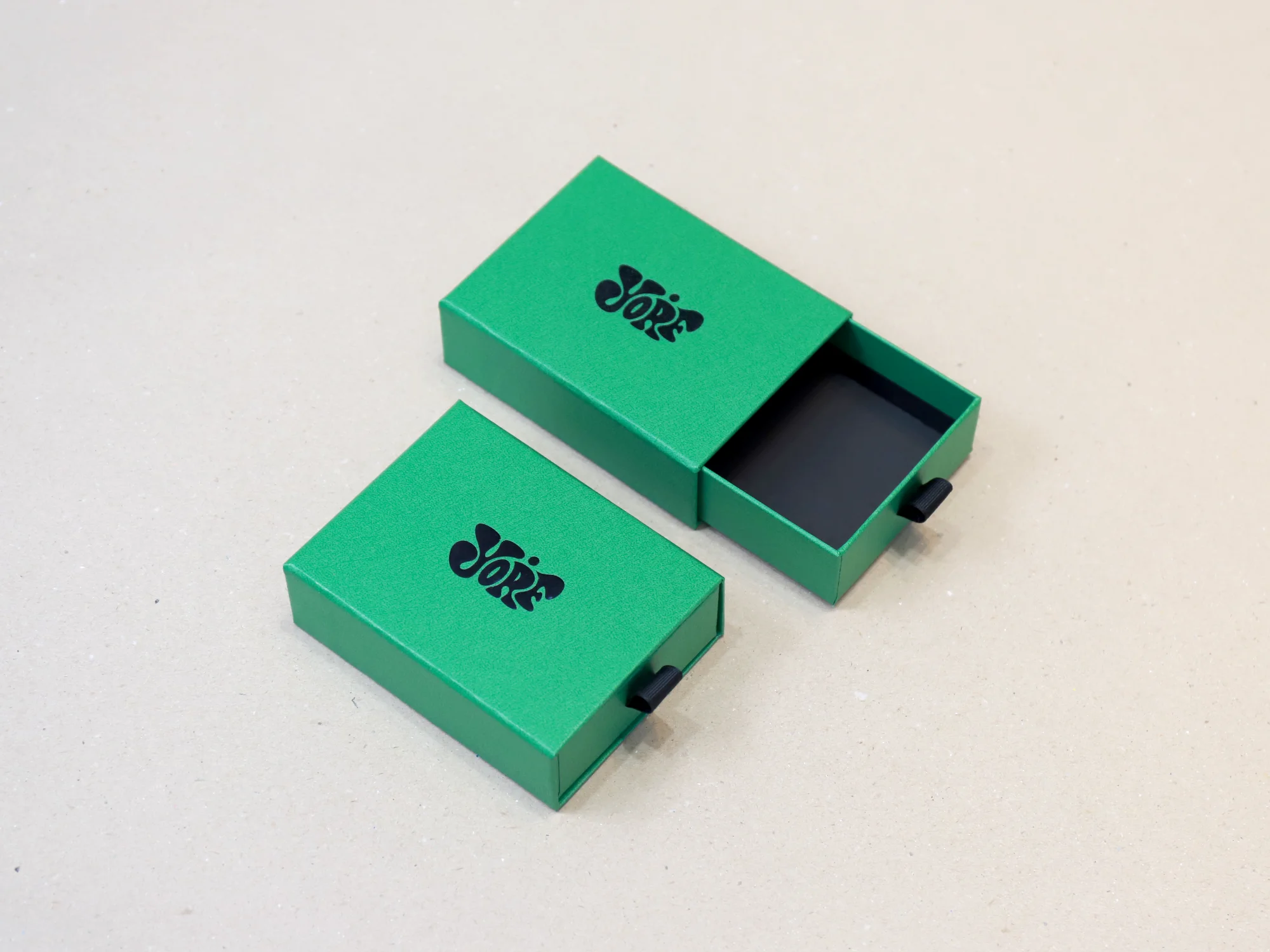 욜프 서랍형 싸바리박스 박스 제작 사례 - 방산포장