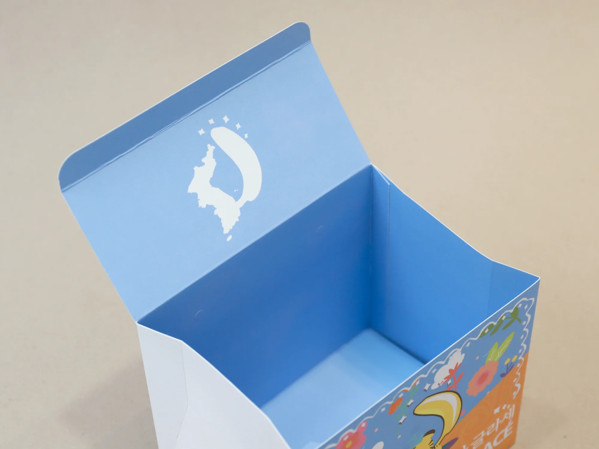 구룡포호랑이 쇼핑백박스 박스 제작 사례 - 방산포장