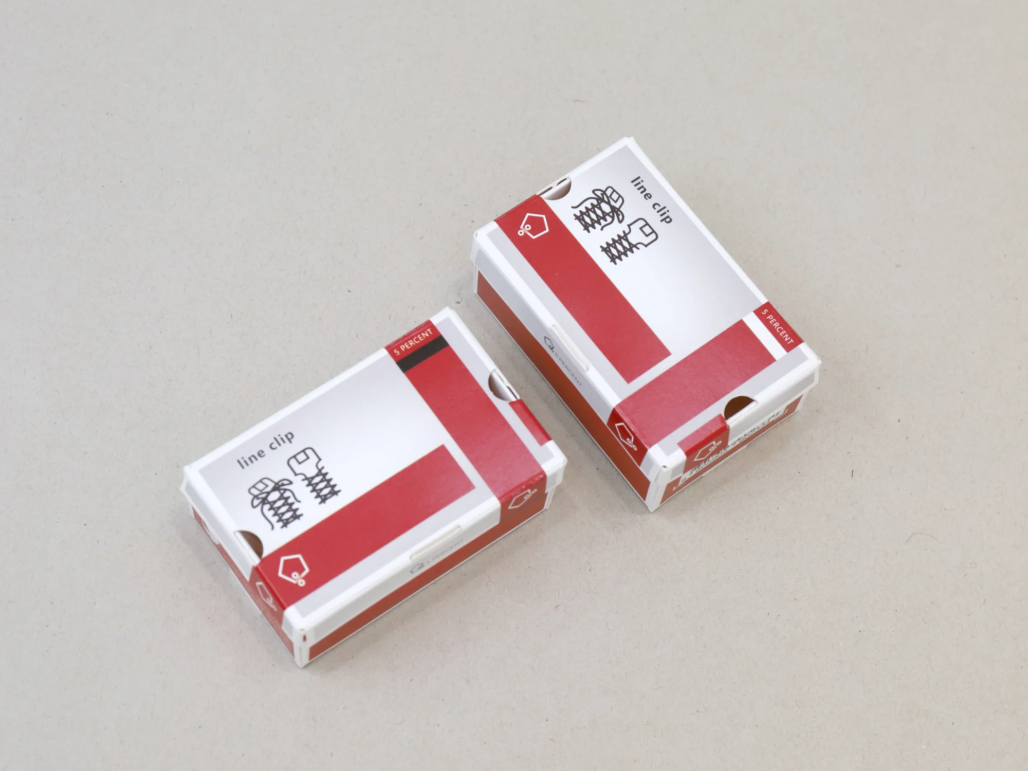 라인클립박스 박스 제작 사례 - 방산포장