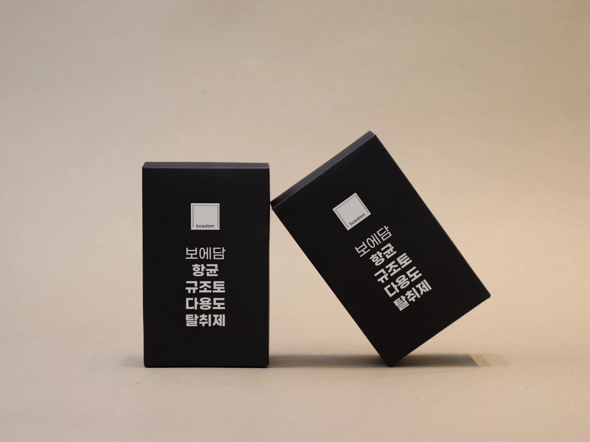 몰드비랩 보에담 탈취제 박스 박스 제작 사례 - 방산포장