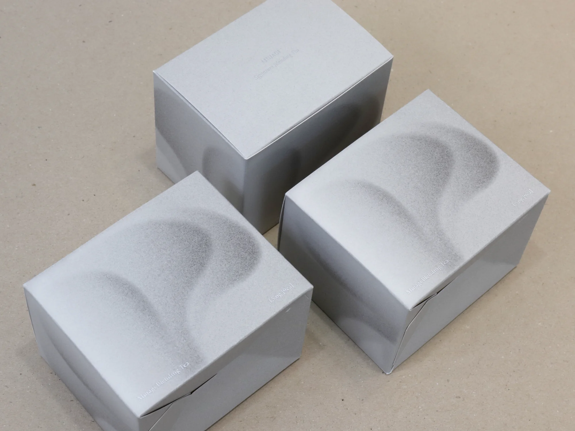 무자기 블렌딩티 단상자 박스 제작 사례 - 방산포장