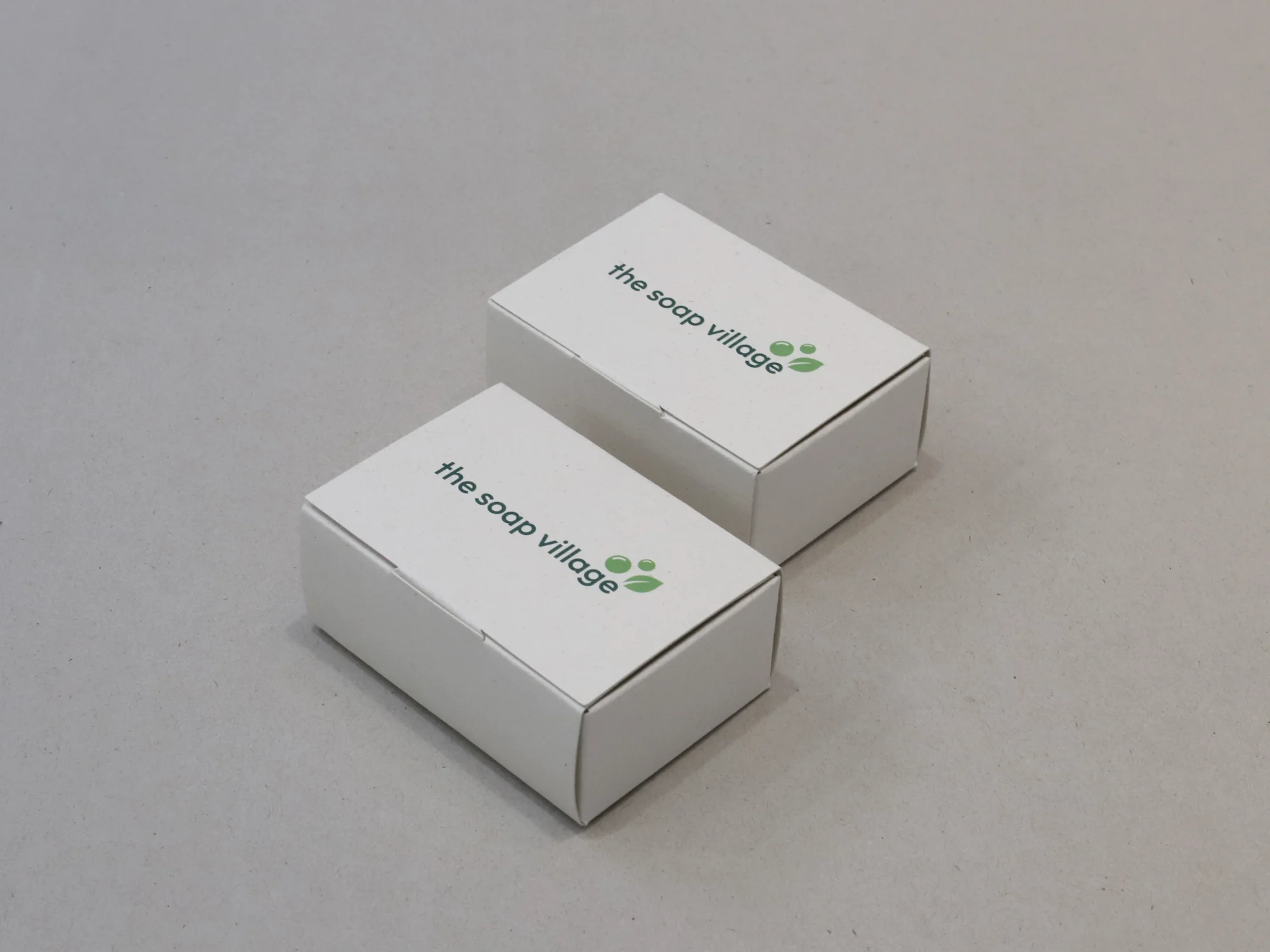 더솝빌리지 비누 얼스팩 박스 박스 제작 사례 - 방산포장