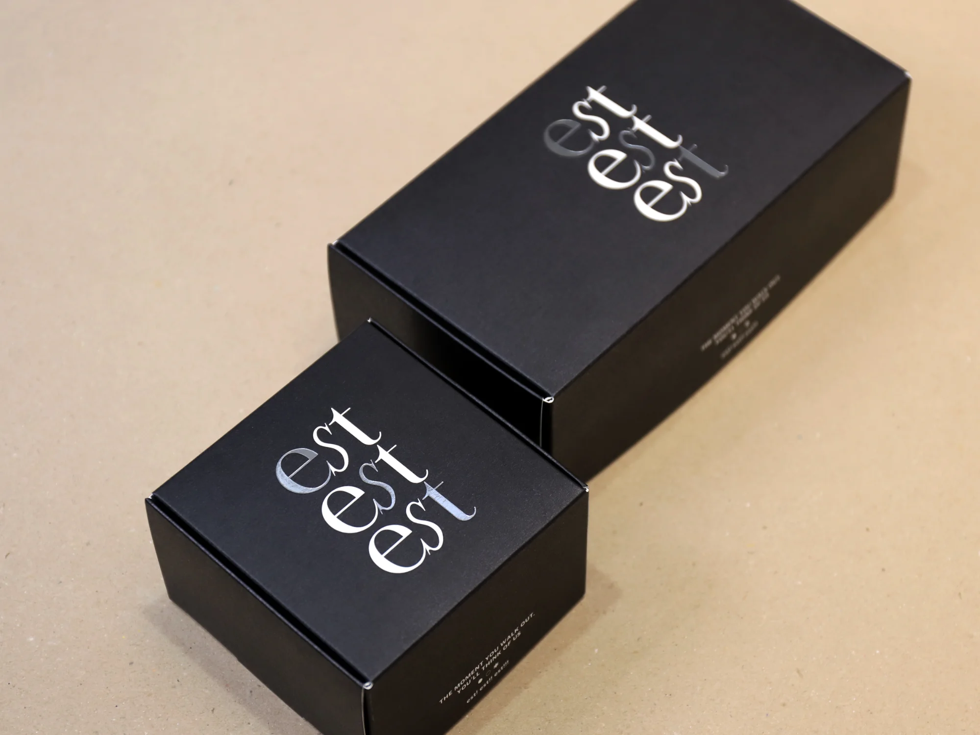 에스트에스트에스트 4구 8구 디저트 박스 박스 제작 사례 - 방산포장