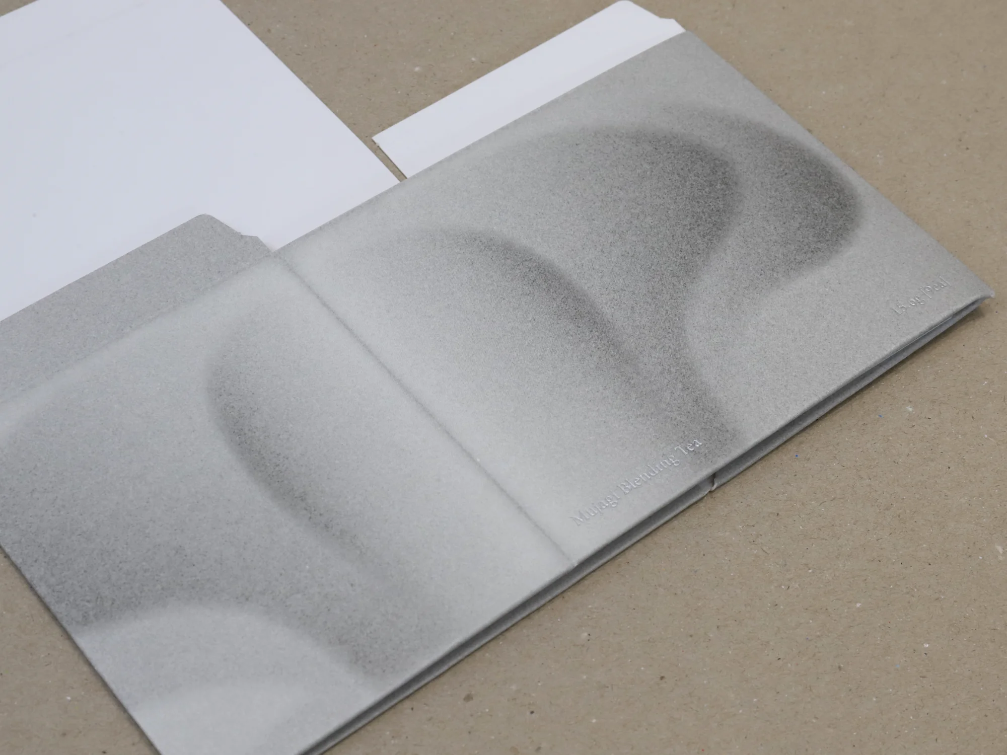 무자기 블렌딩티 단상자 박스 제작 사례 - 방산포장