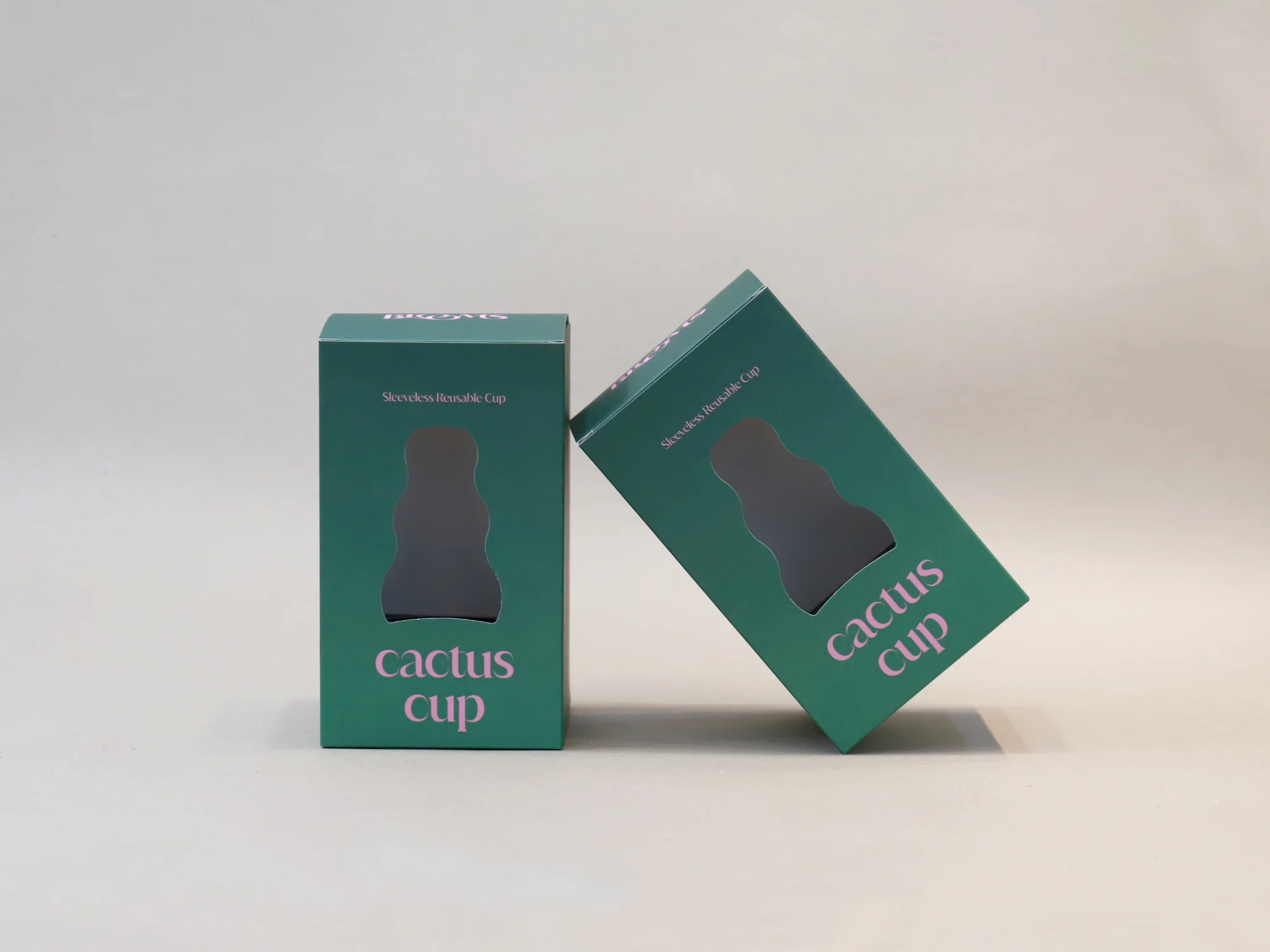 푸들 캑터스컵 타공 단상자 박스 제작 사례 - 방산포장