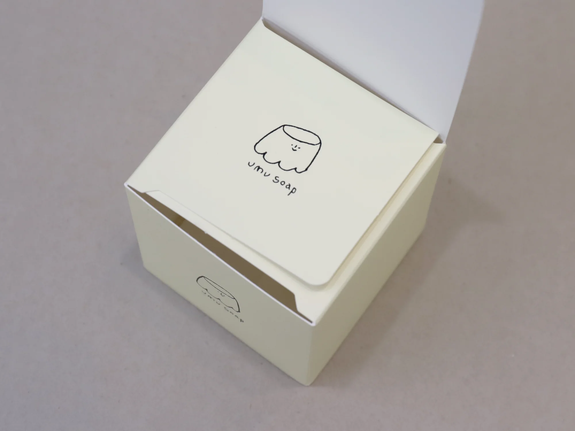 우무솝 비누 단상자 박스 제작 사례 - 방산포장