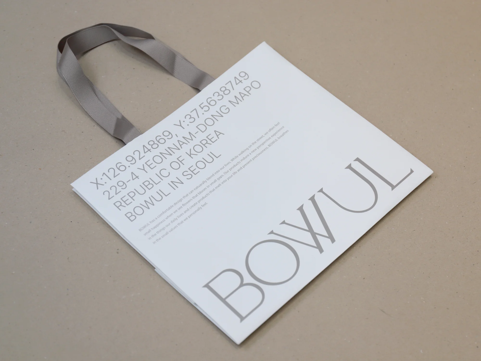 바울 쇼핑백 쇼핑백 제작 사례 - 방산포장