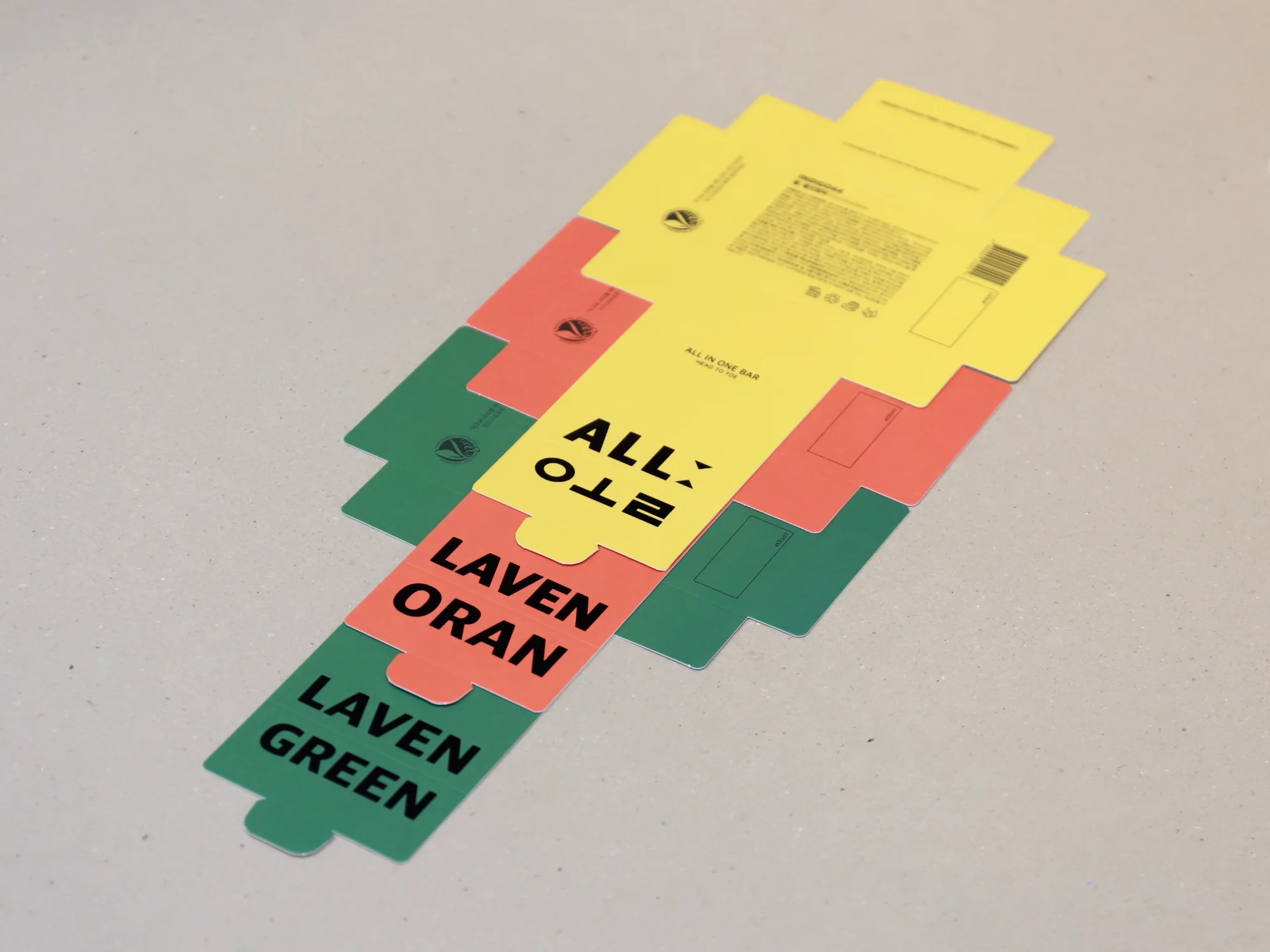 인디고포포 비누 조립식 박스 박스 제작 사례 - 방산포장