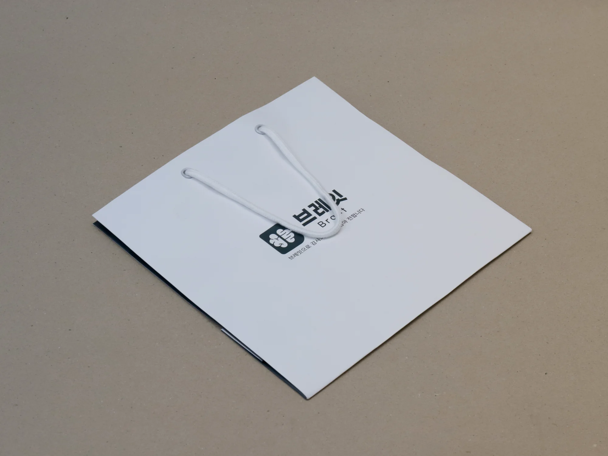 브레잇 무주천마 쇼핑백 쇼핑백 제작 사례 - 방산포장