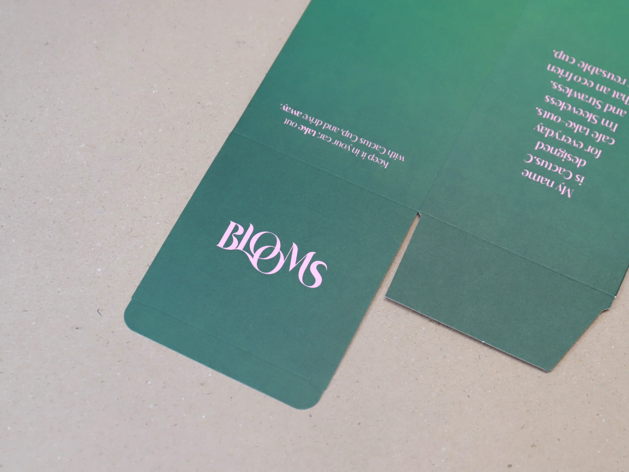 푸들 캑터스컵 타공 단상자 박스 제작 사례 - 방산포장