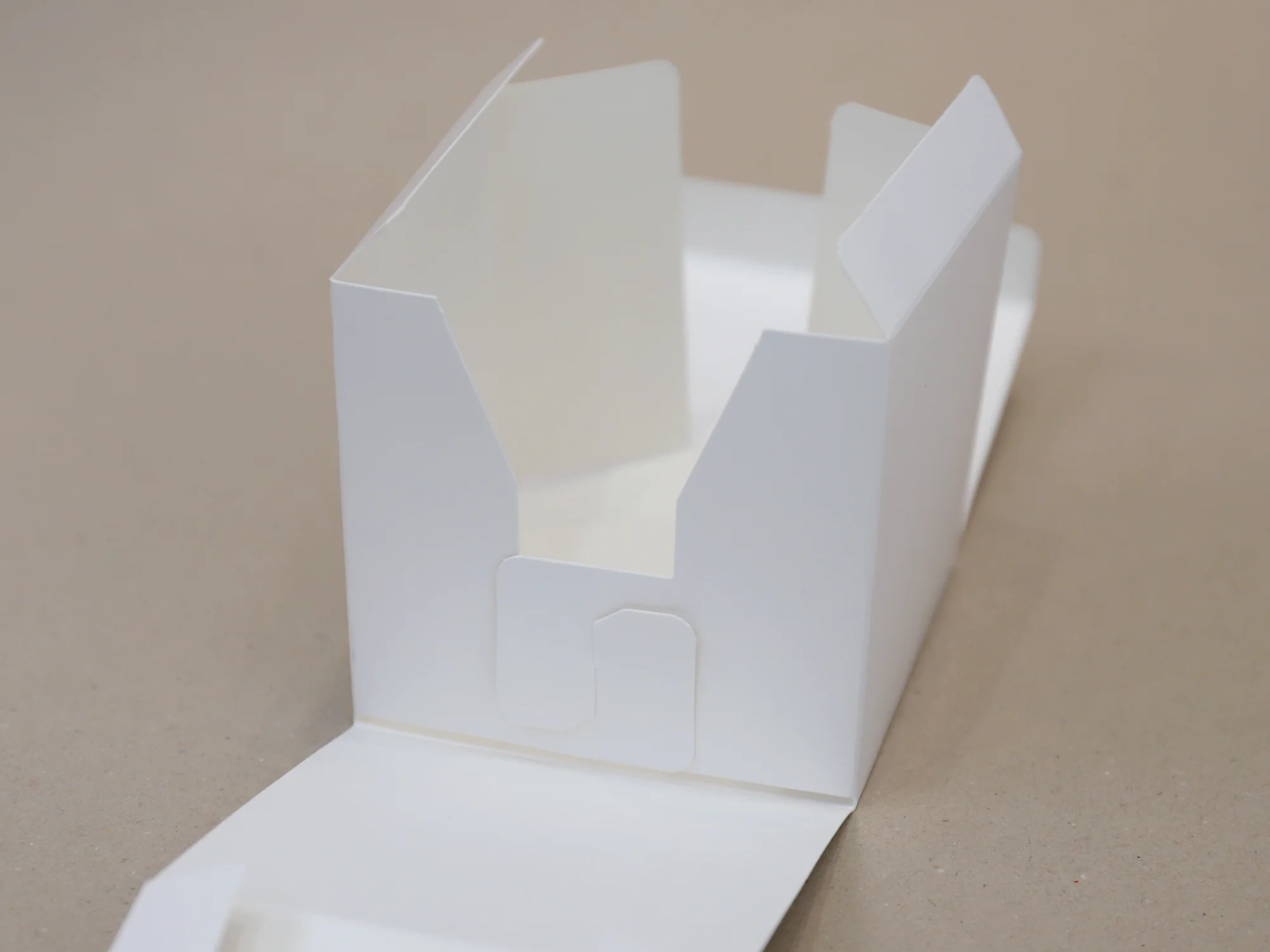 로지에 케이크 1구 박스 박스 제작 사례 - 방산포장