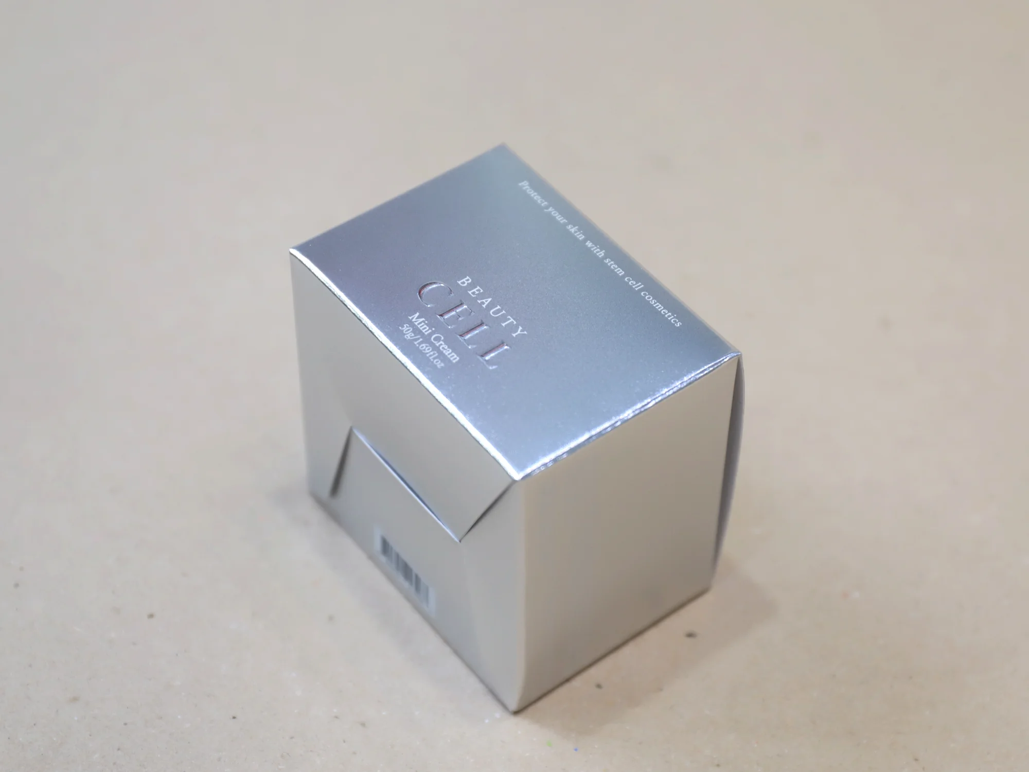 뷰티셀 은지 화장품 단상자 박스 제작 사례 - 방산포장