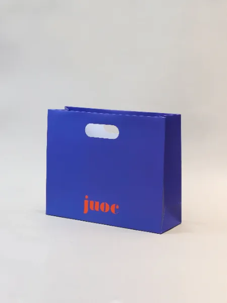 주옥 손잡이 쇼핑백 쇼핑백 패키지 제작 - 방산포장