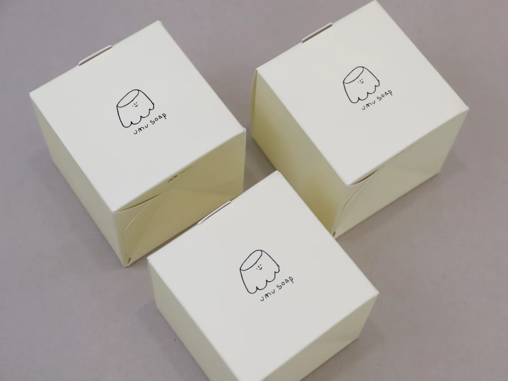 우무솝 비누 단상자 박스 제작 사례 - 방산포장