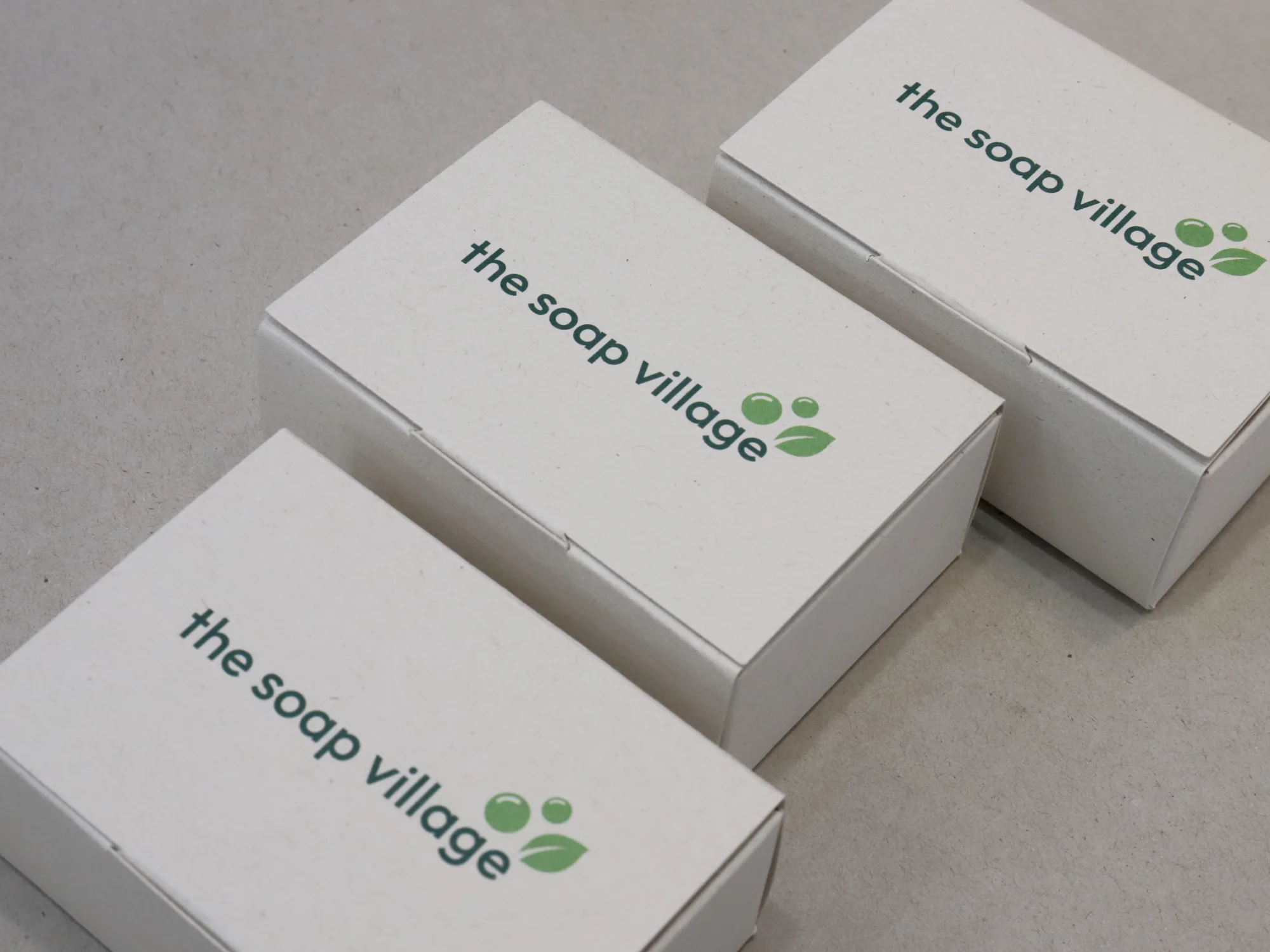 더솝빌리지 비누 얼스팩 박스 박스 제작 사례 - 방산포장