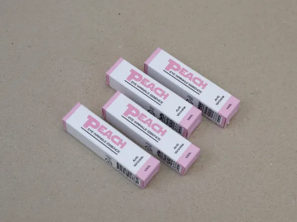 피치 에센스 미니 단상자 박스 패키지 제작 - 방산포장 2