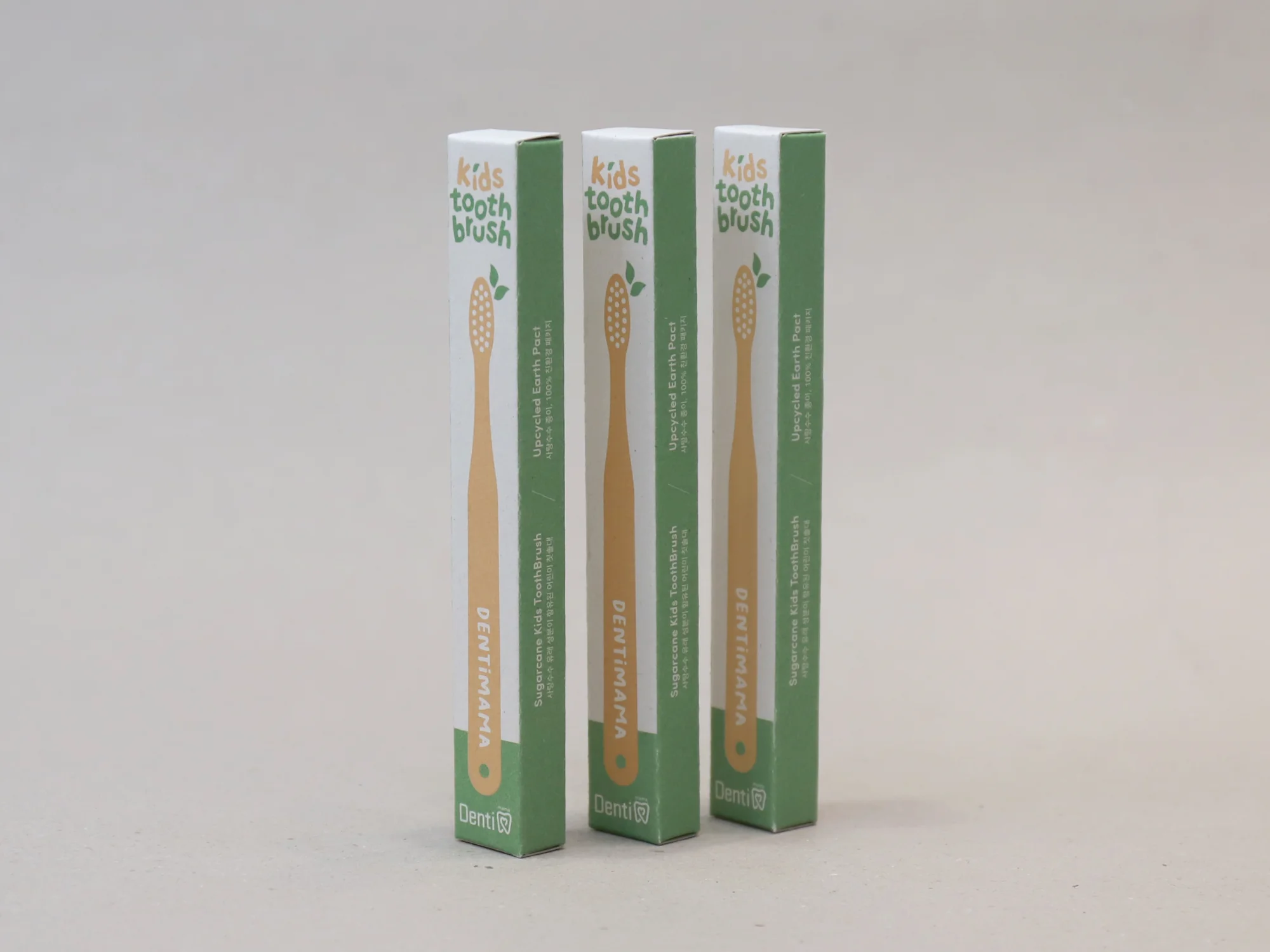 덴티마마 칫솔단상자 박스 제작 사례 - 방산포장