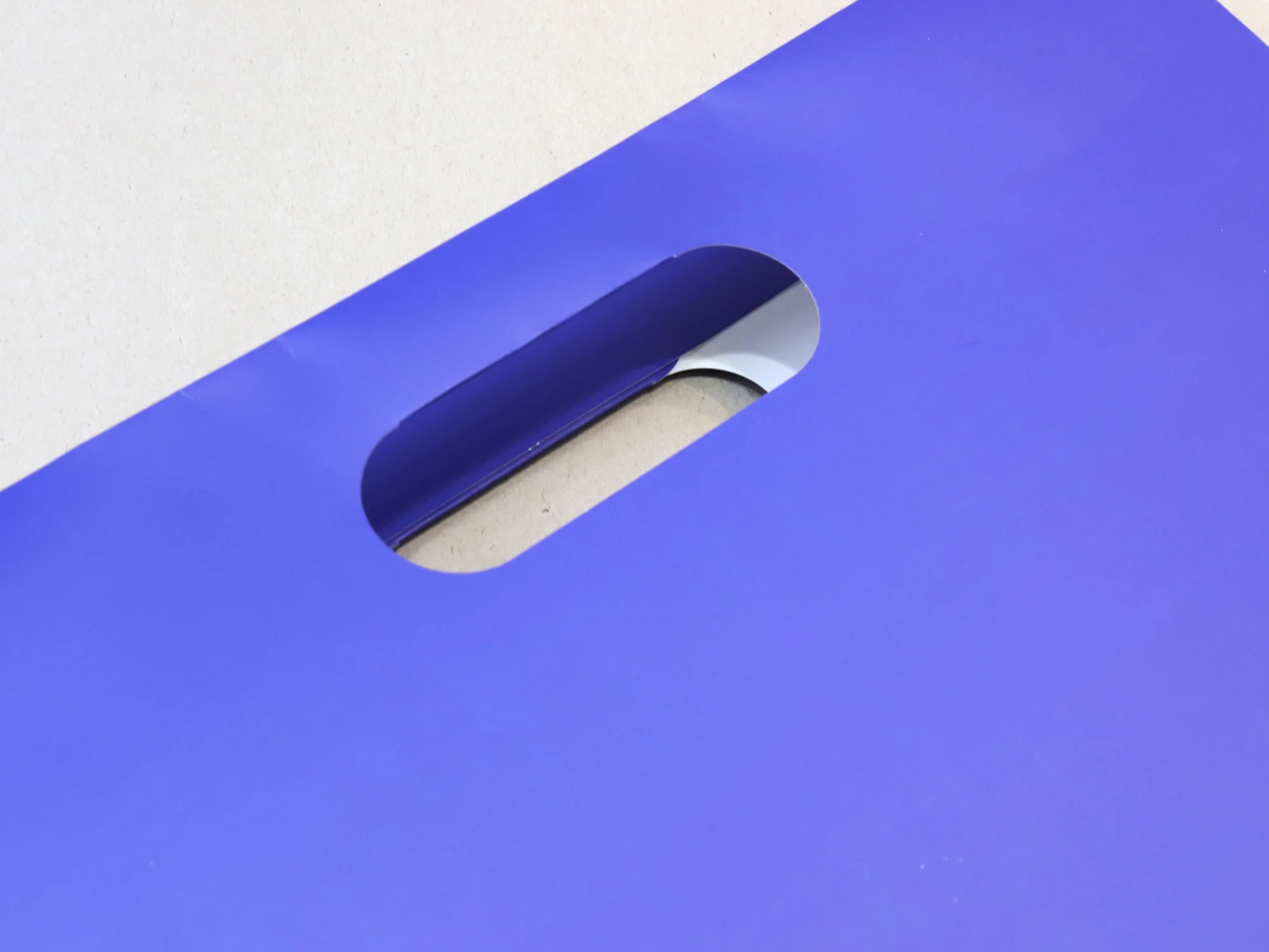 주옥 손잡이 쇼핑백 쇼핑백 제작 사례 - 방산포장