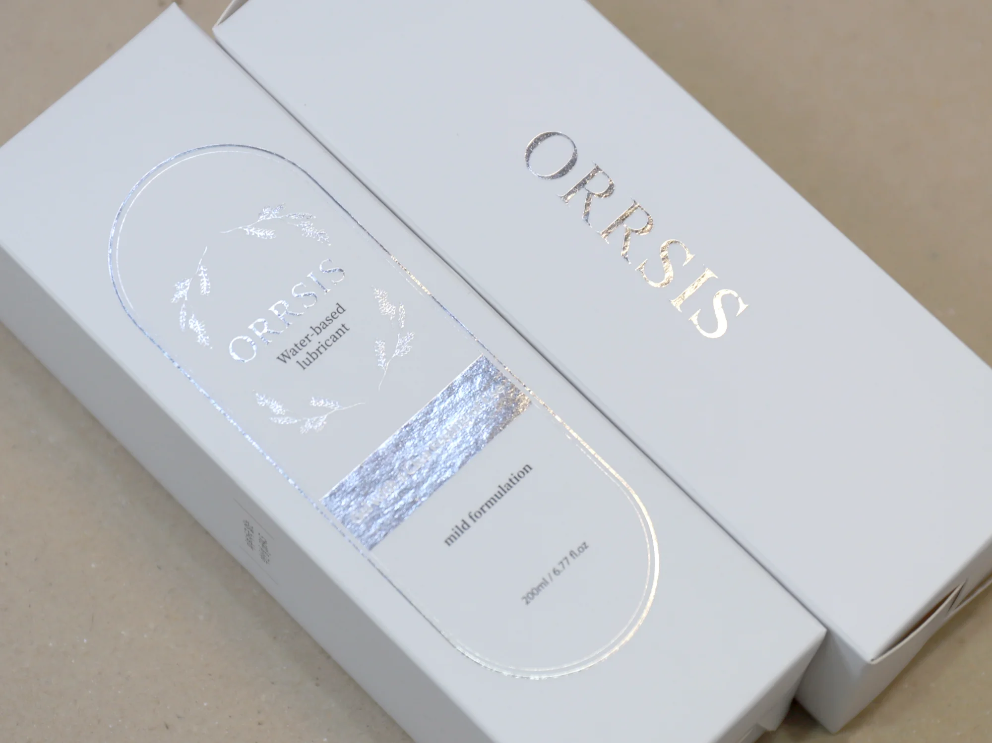 오르시스 은박 단상자 박스 제작 사례 - 방산포장