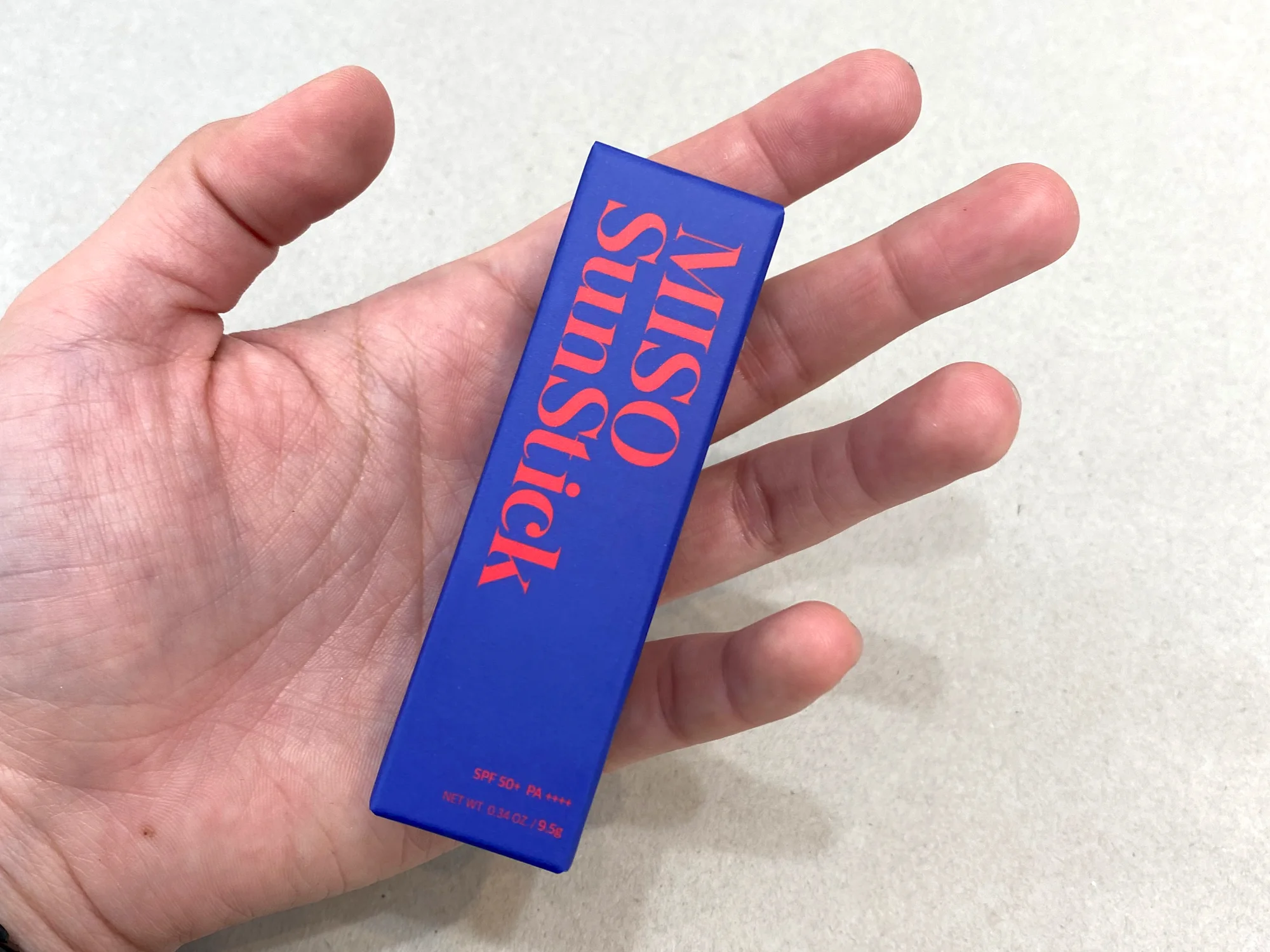 미니 사이즈 미소 선스틱 단상자 박스 제작 사례 - 방산포장