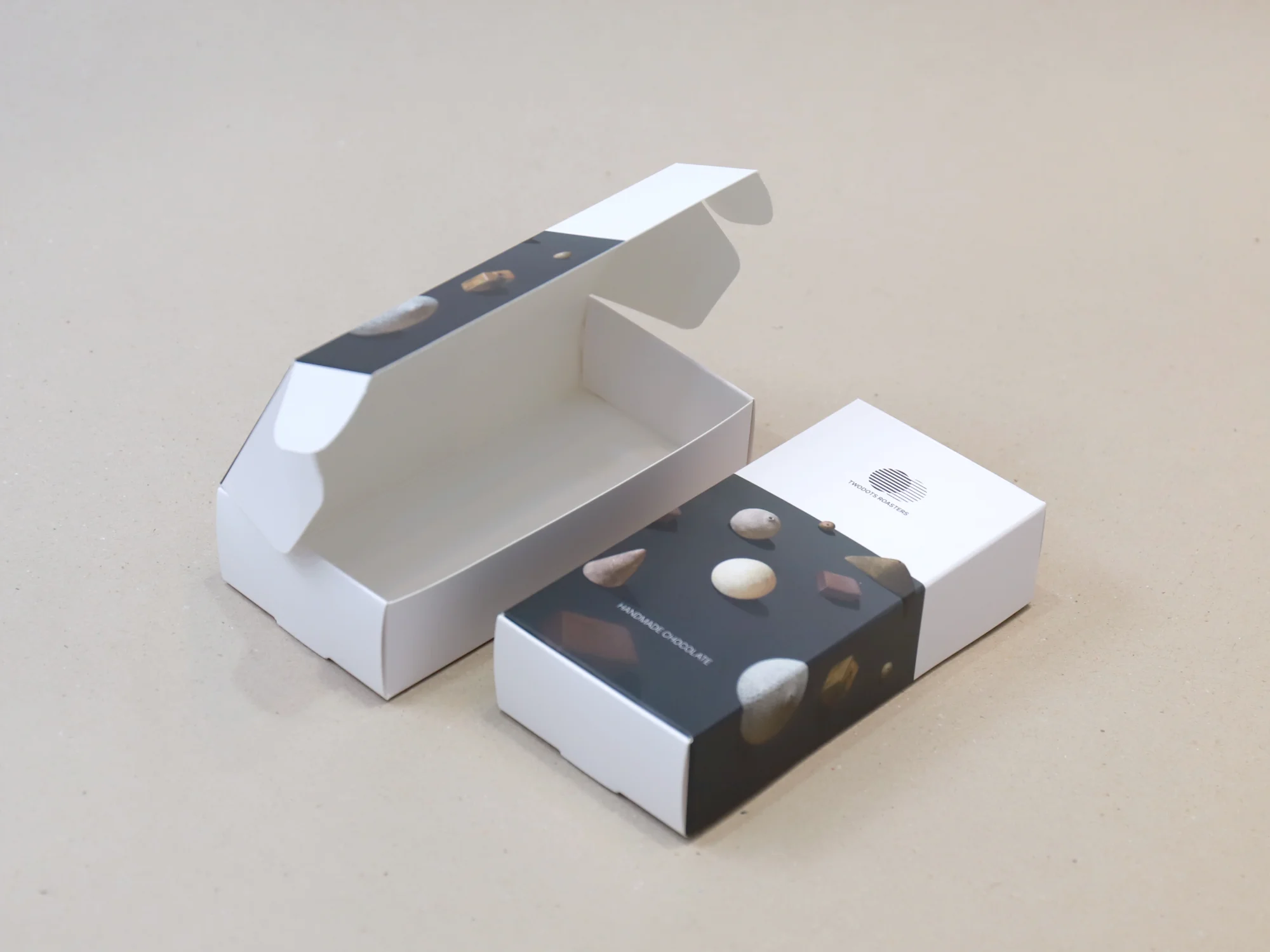 투닷츠 초콜릿 G형 박스 박스 제작 사례 - 방산포장