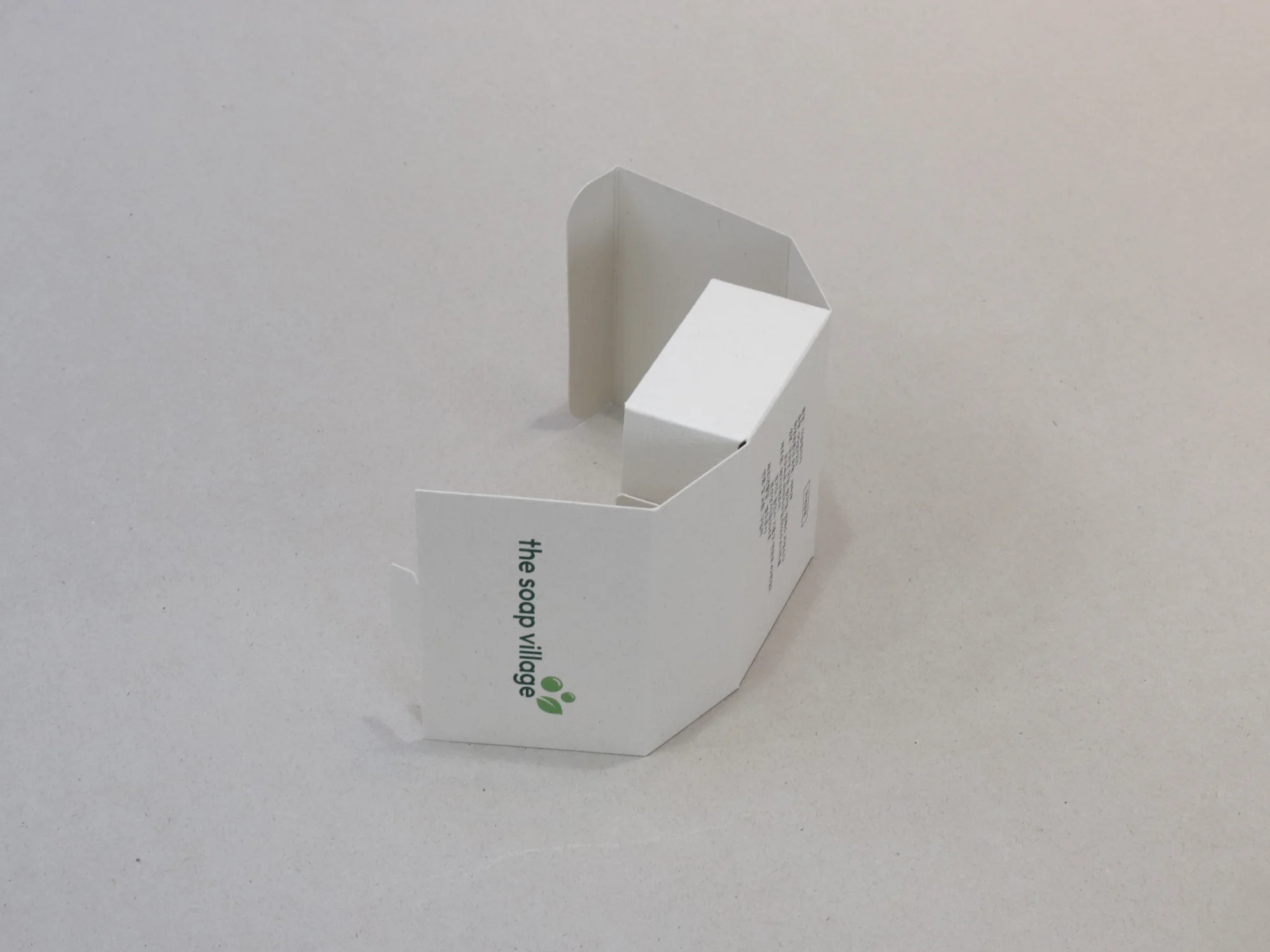 더솝빌리지 비누 얼스팩 박스 박스 제작 사례 - 방산포장