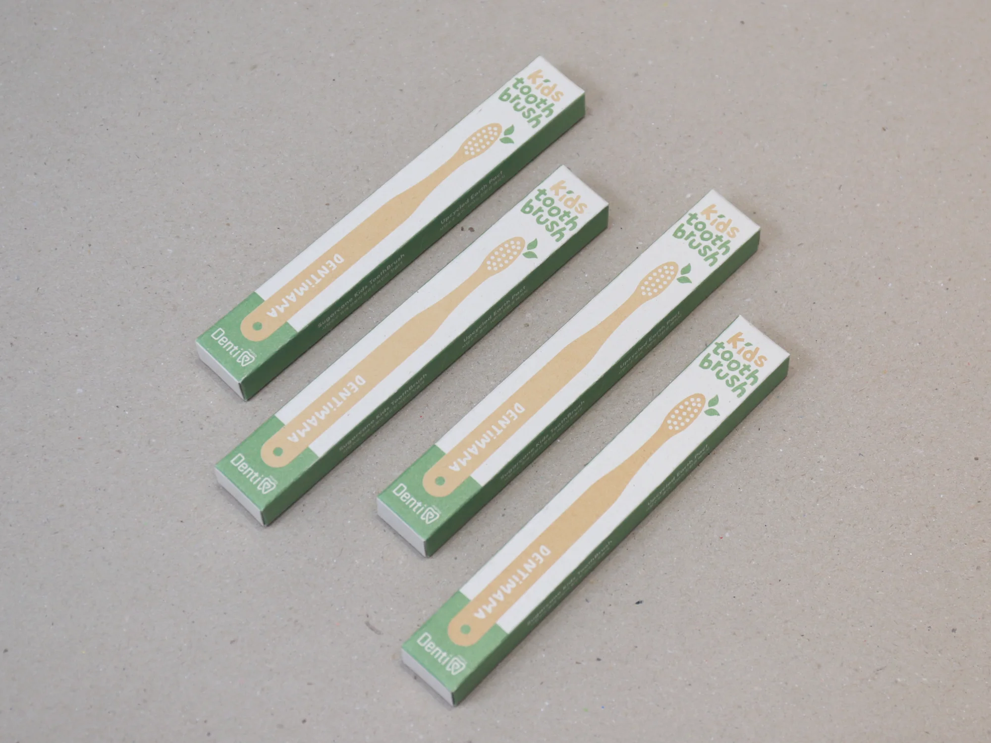 덴티마마 칫솔단상자 박스 제작 사례 - 방산포장