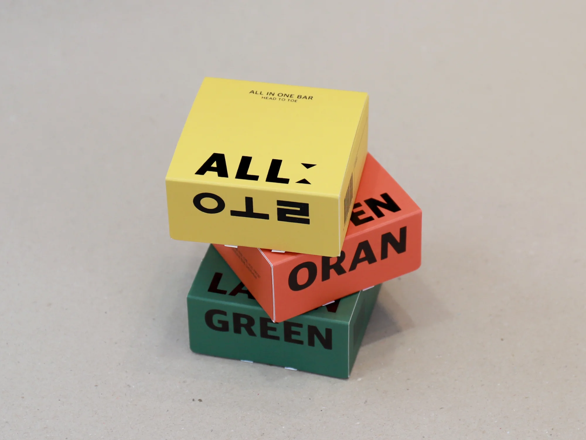 인디고포포 비누 조립식 박스 박스 제작 사례 - 방산포장