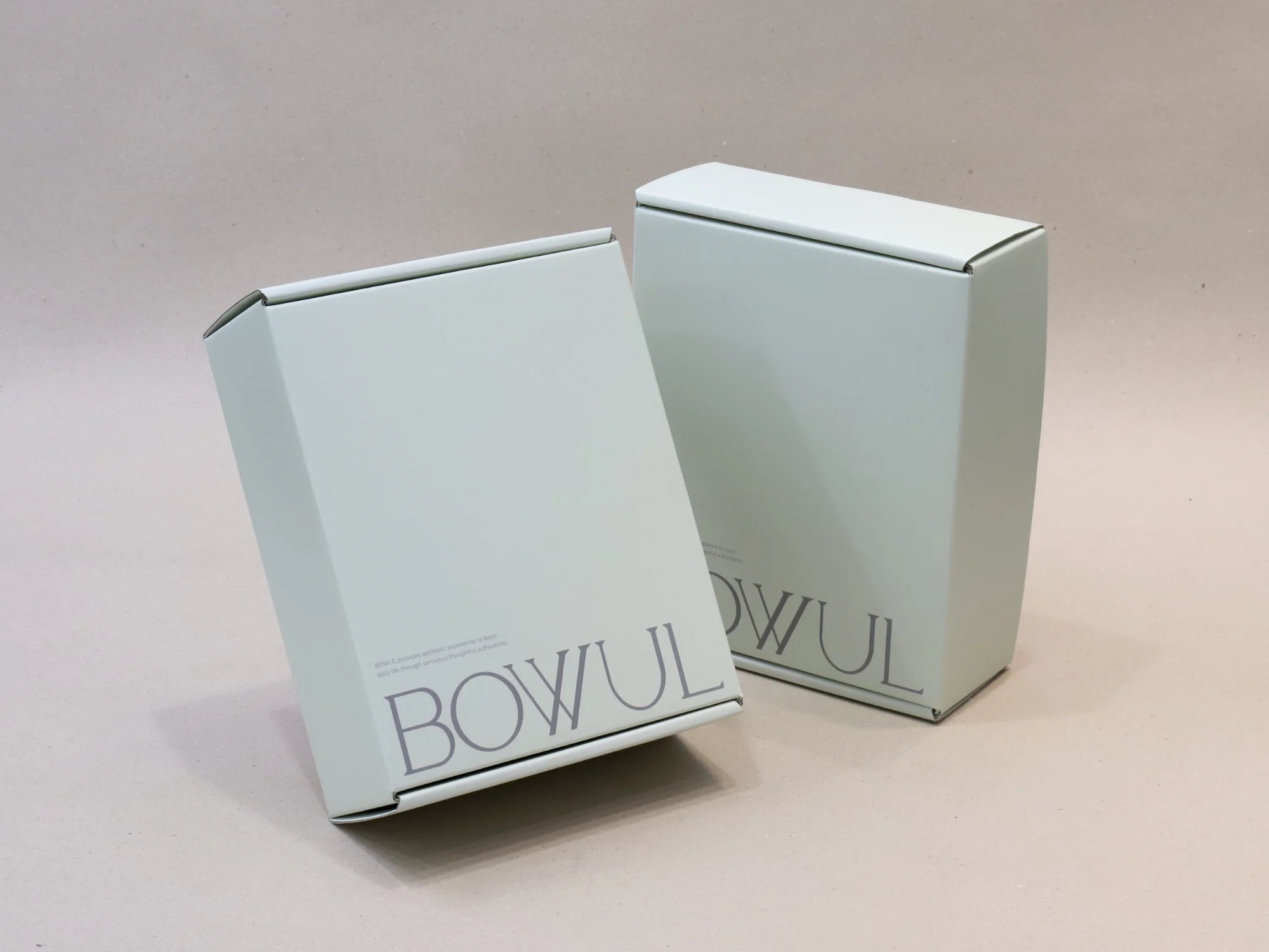 바울 바디세트 G형 골판지 합지 3합 박스 제작 사례 - 방산포장