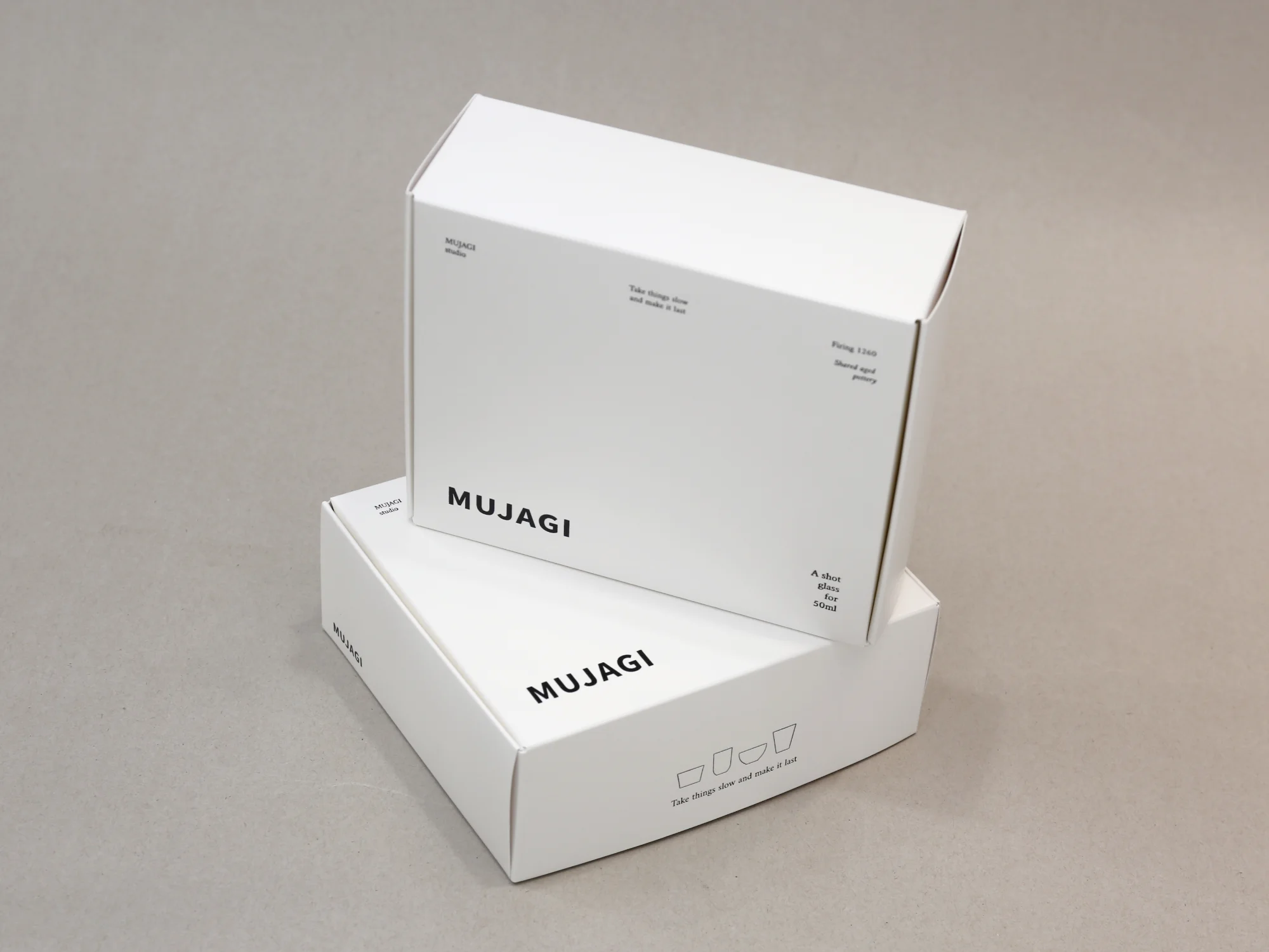 무자기 4종 잔세트 박스 박스 제작 사례 - 방산포장