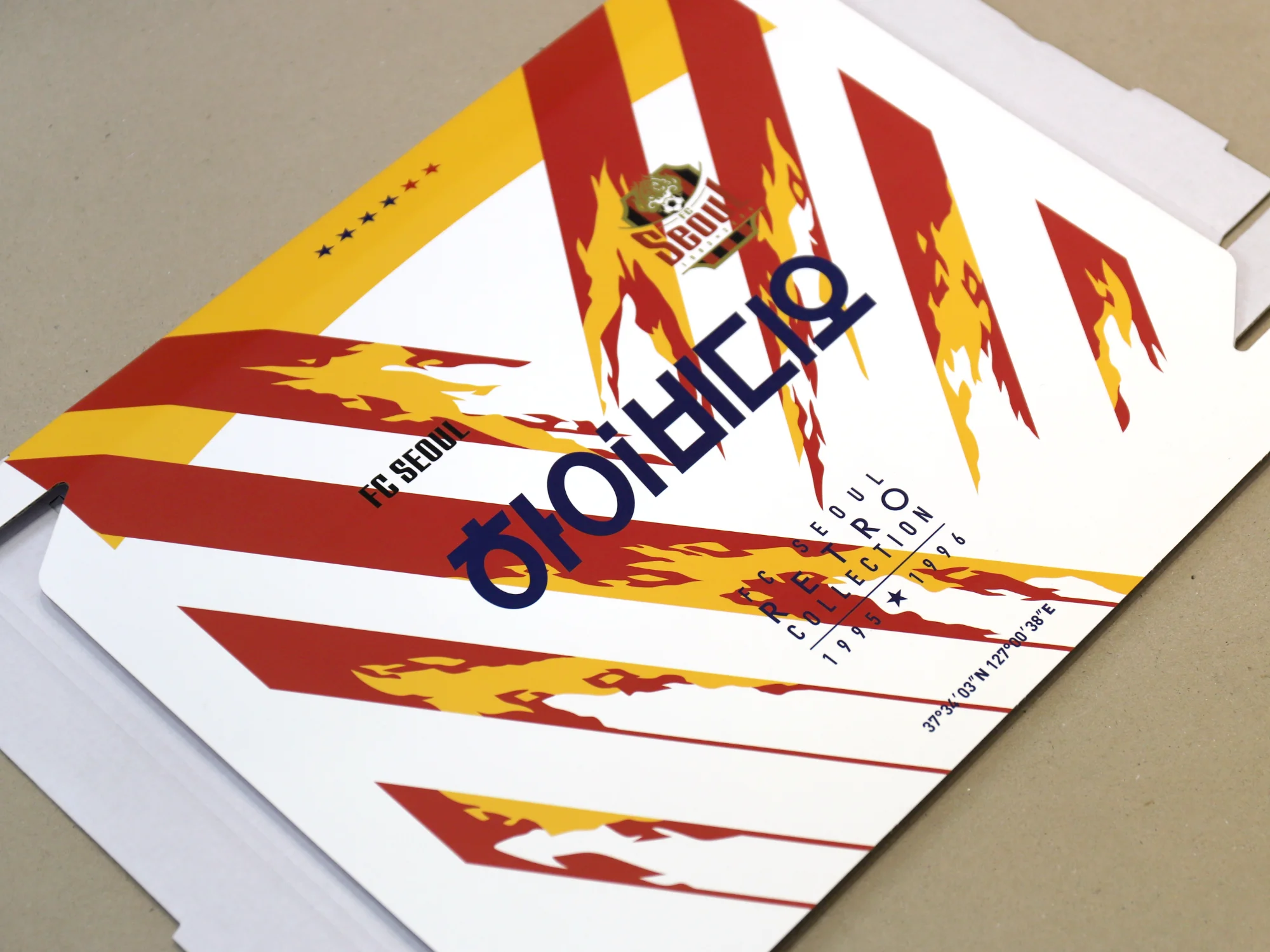 fc서울 하이비디오 g형박스 박스 제작 사례 - 방산포장