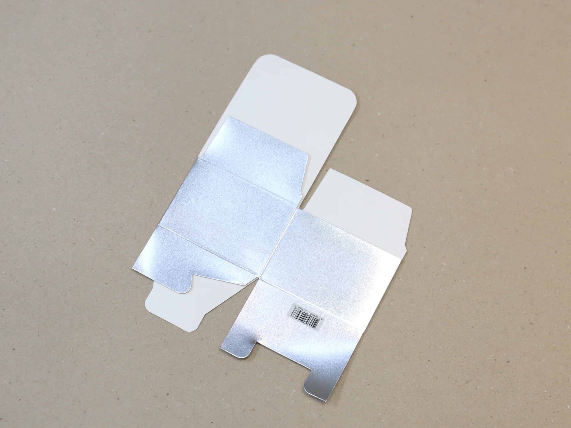 뷰티셀 은지 화장품 단상자 박스 제작 사례 - 방산포장