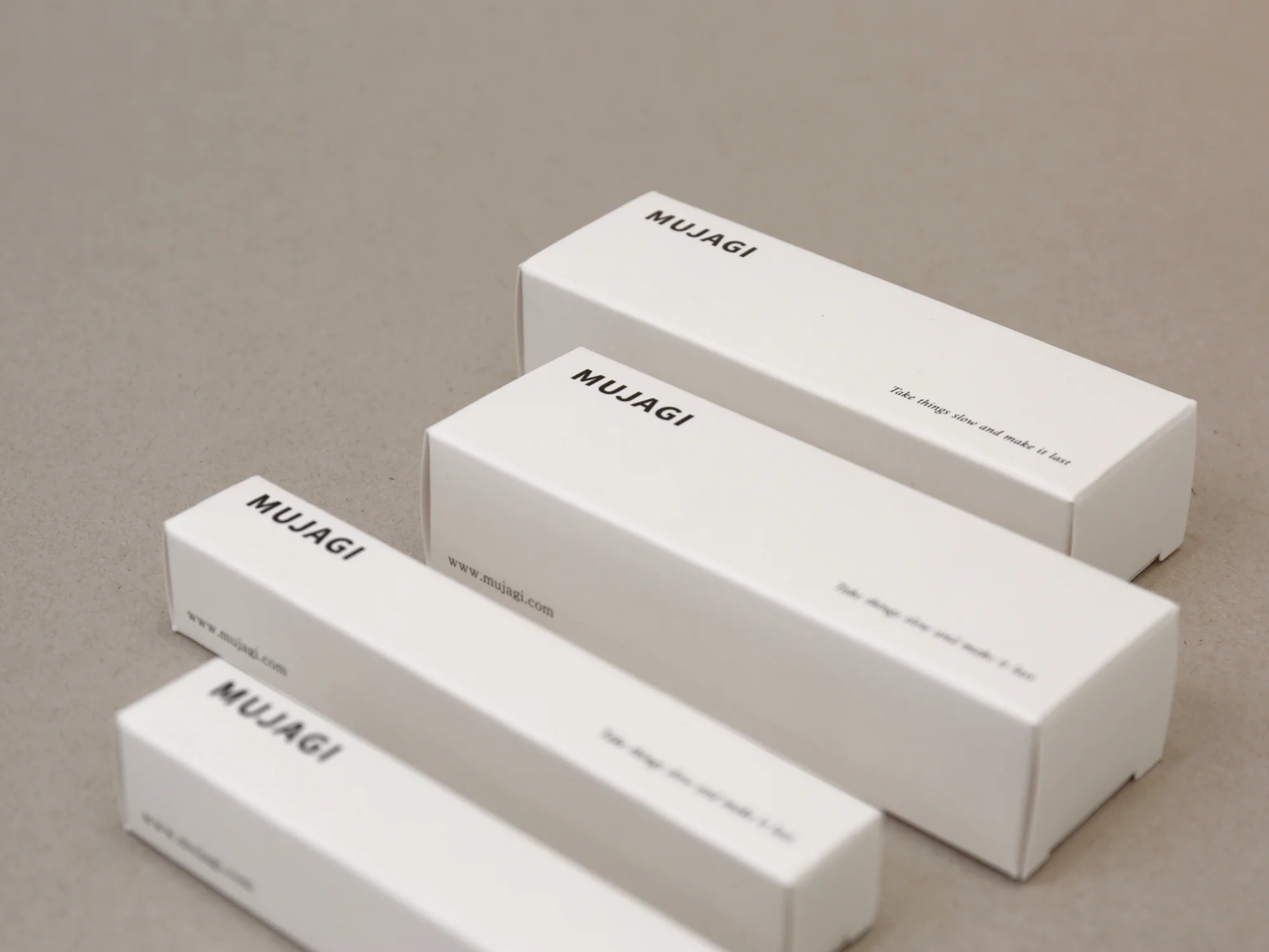 무자기 커트러리 미니 단상자 2종 박스 제작 사례 - 방산포장