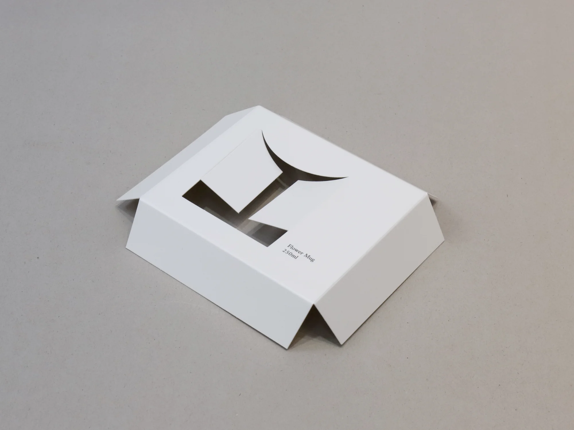 무자기 잔+접시 G형 박스 박스 제작 사례 - 방산포장