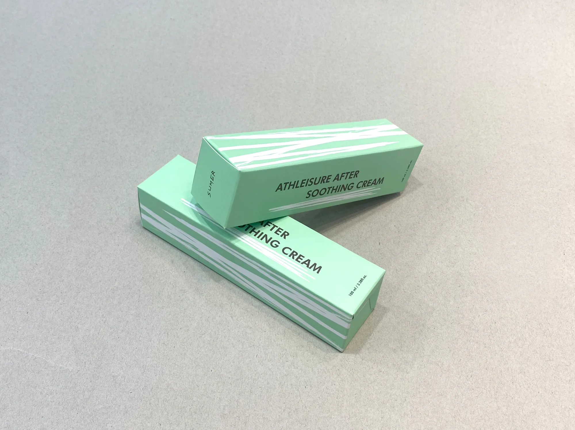 슈멜수딩크림 단상자 박스 제작 사례 - 방산포장