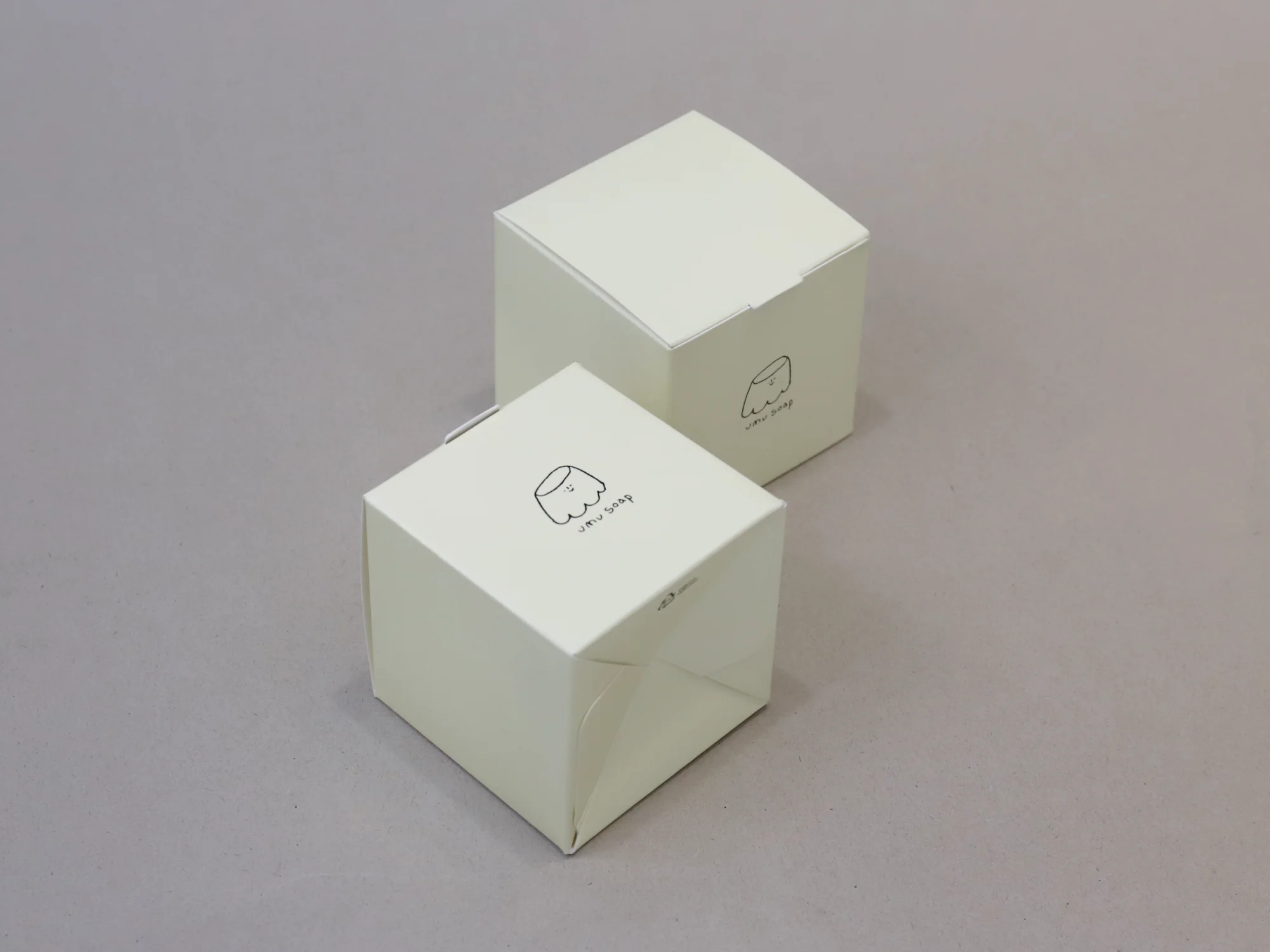 우무솝 비누 단상자 박스 제작 사례 - 방산포장