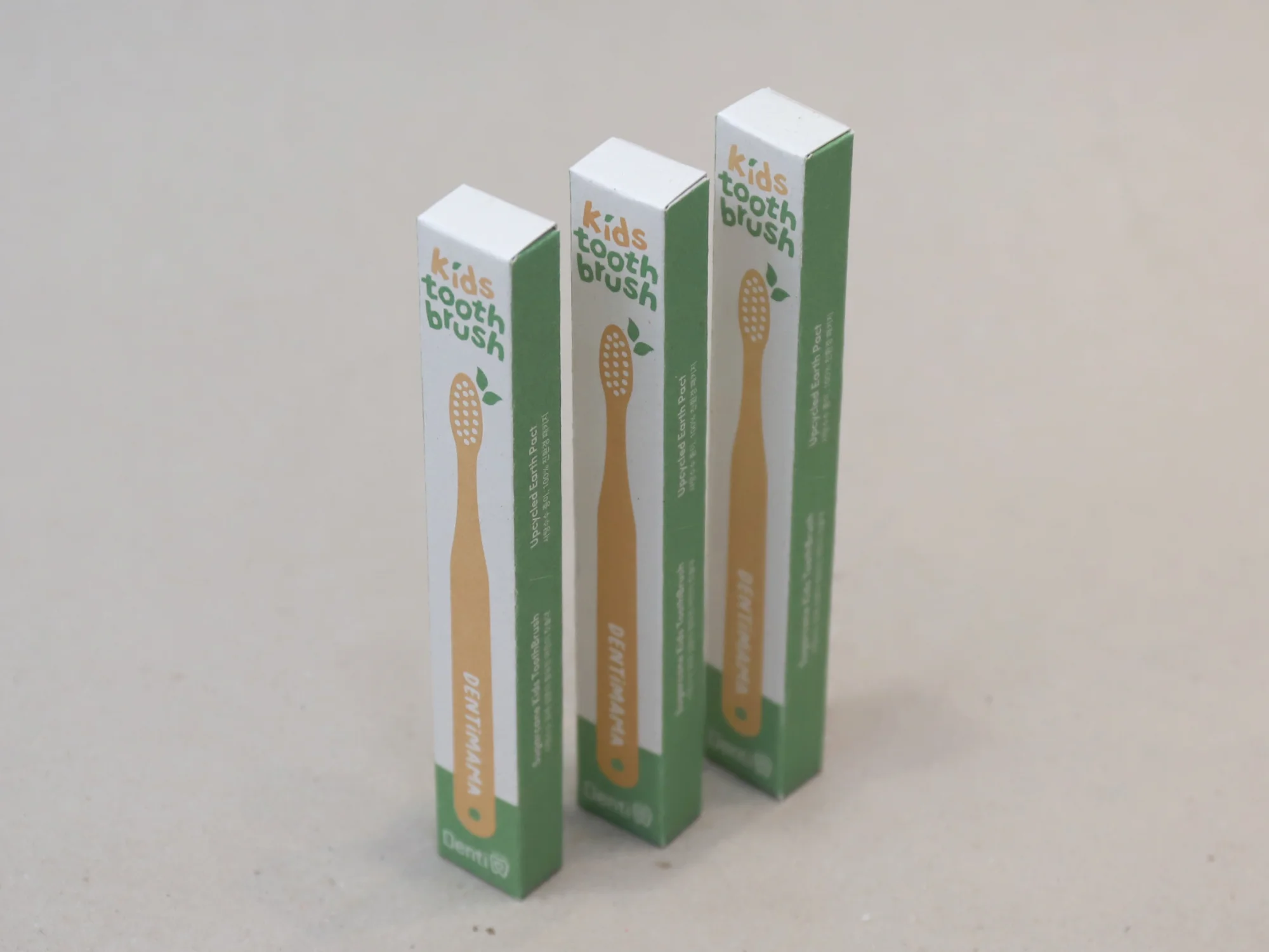 덴티마마 칫솔단상자 박스 제작 사례 - 방산포장