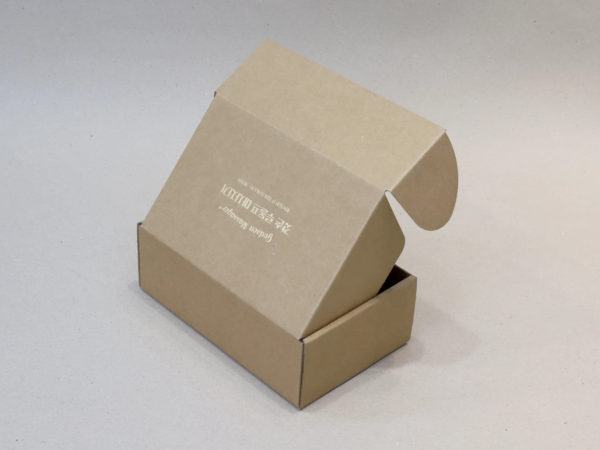 갓손마사지기 E골 박스 제작 사례 - 방산포장