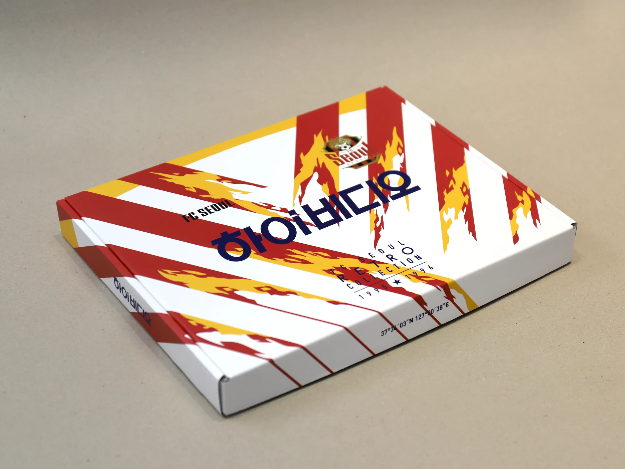 fc서울 하이비디오 g형박스 박스 제작 사례 - 방산포장