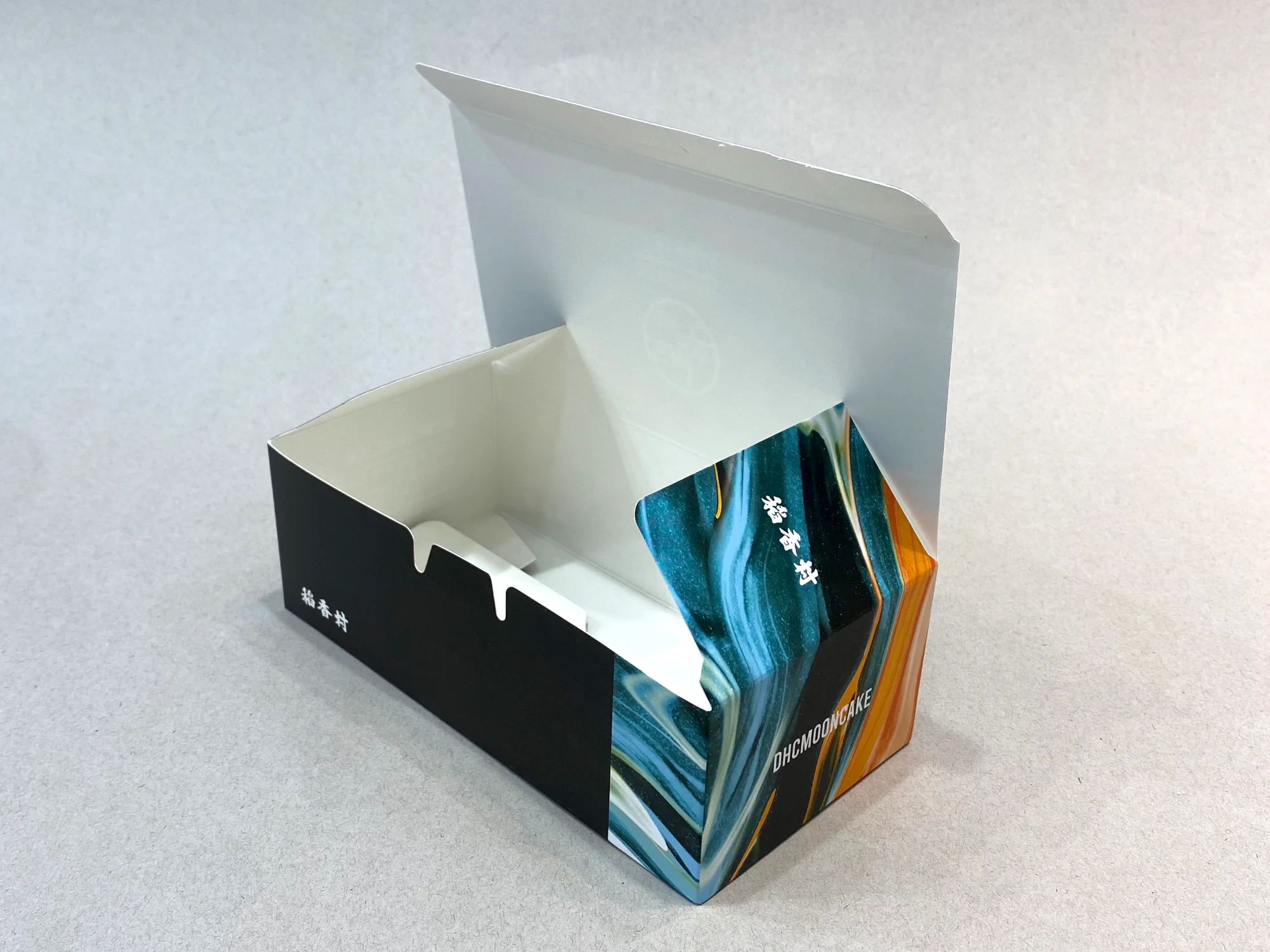 도향촌 월병각 삼면접착 단상자 박스 제작 사례 - 방산포장