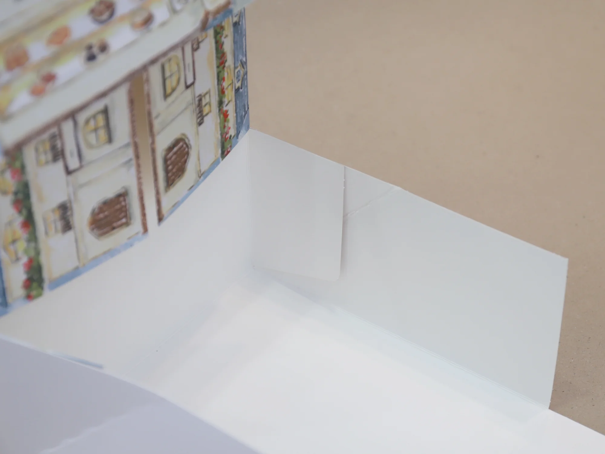 오밀리우 케이크박스 박스 제작 사례 - 방산포장