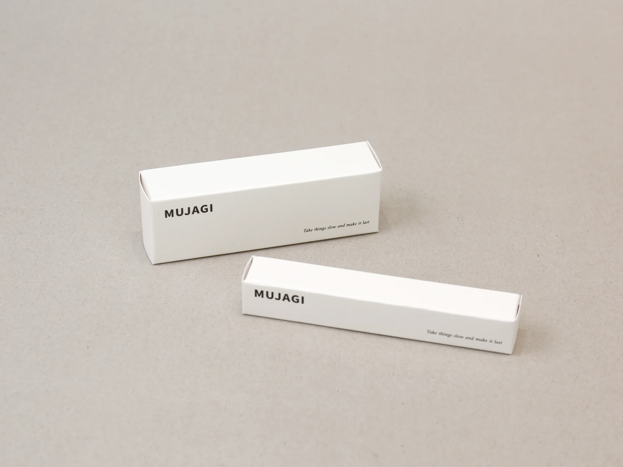 무자기 커트러리 미니 단상자 2종 박스 제작 사례 - 방산포장