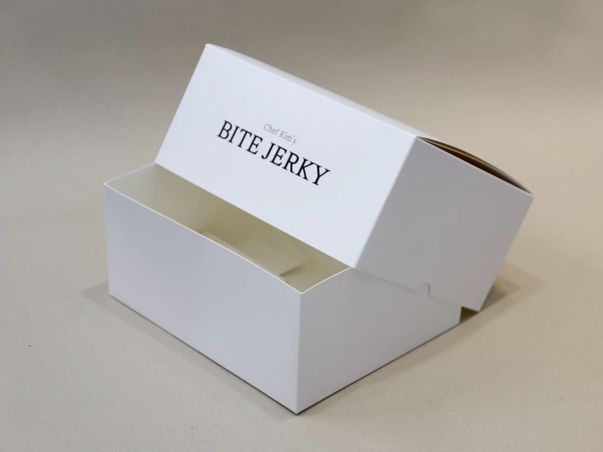 바이트저키 상하 박스 박스 제작 사례 - 방산포장